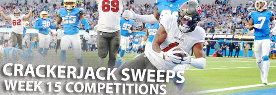 CrackerJack sweeps week 15 Contests>