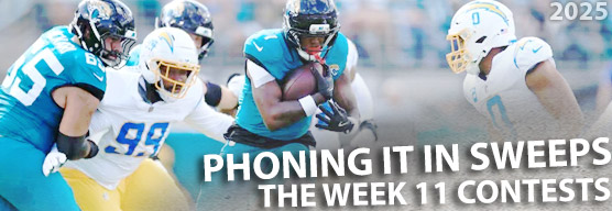 Phoning it in did anything but in week 11